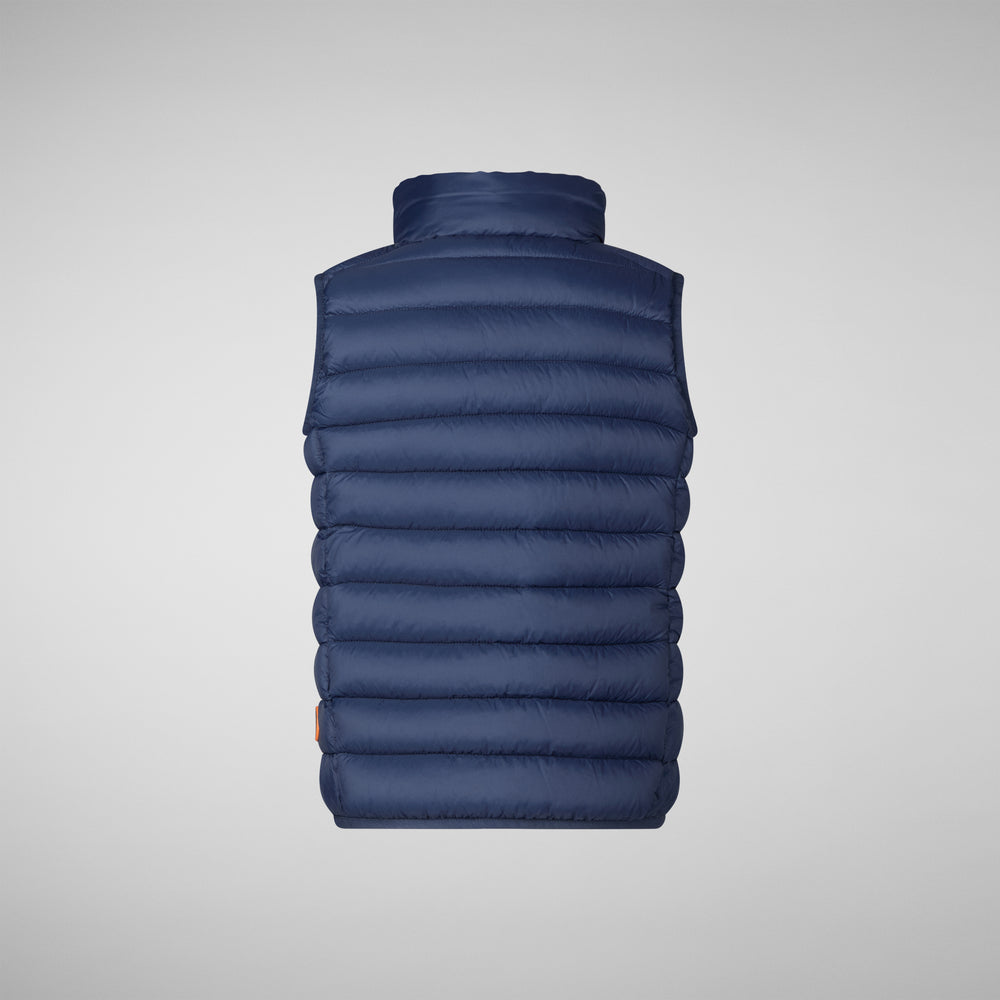 Save the duck GILET UNISEX BAMBINO ANDY BLU NAVY In Linea