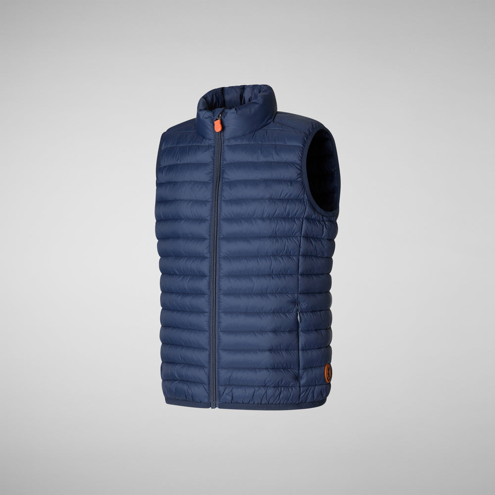 Save the duck Gilet imbottito unisex bambino Dolin blu navy Nuovo