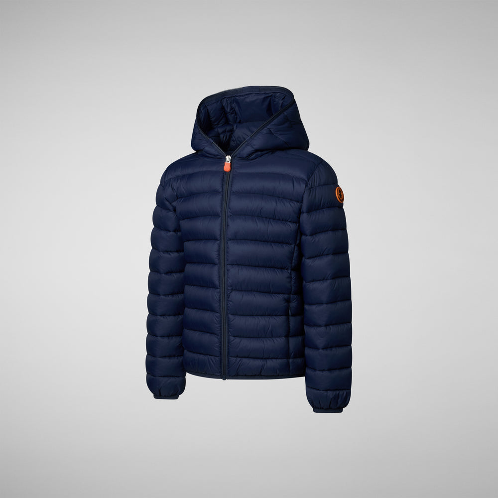 Save the duck PIUMINO ANIMAL FREE BAMBINO DONY BLU NAVY Soddisfazione Garantita