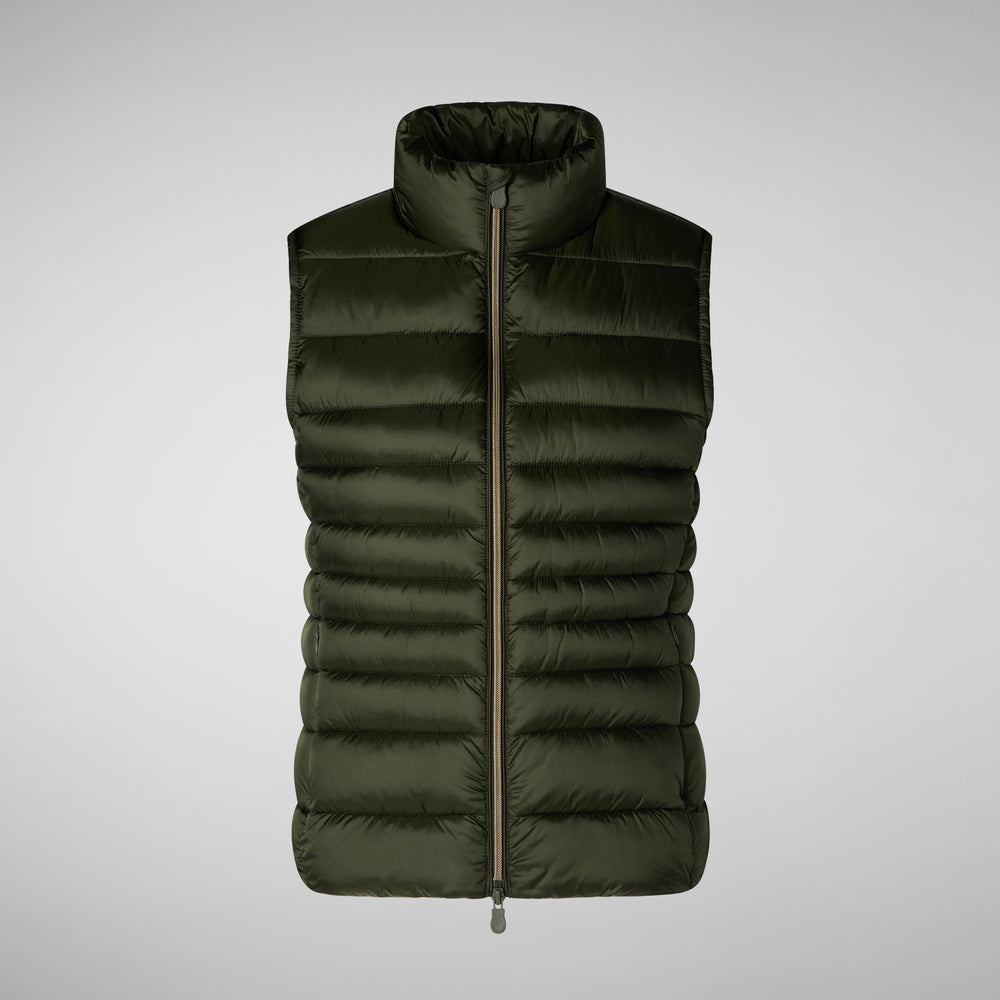 Save the duck GILET DONNA LYNN VERDE BOSCO Vendita Calda