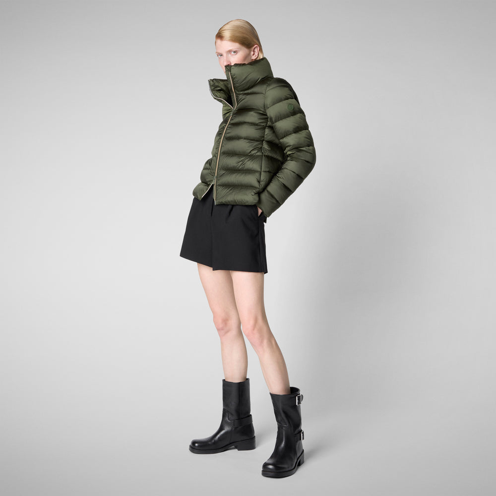 Save the duck GIACCA DONNA ELSIE VERDE BOSCO Vendita Economica