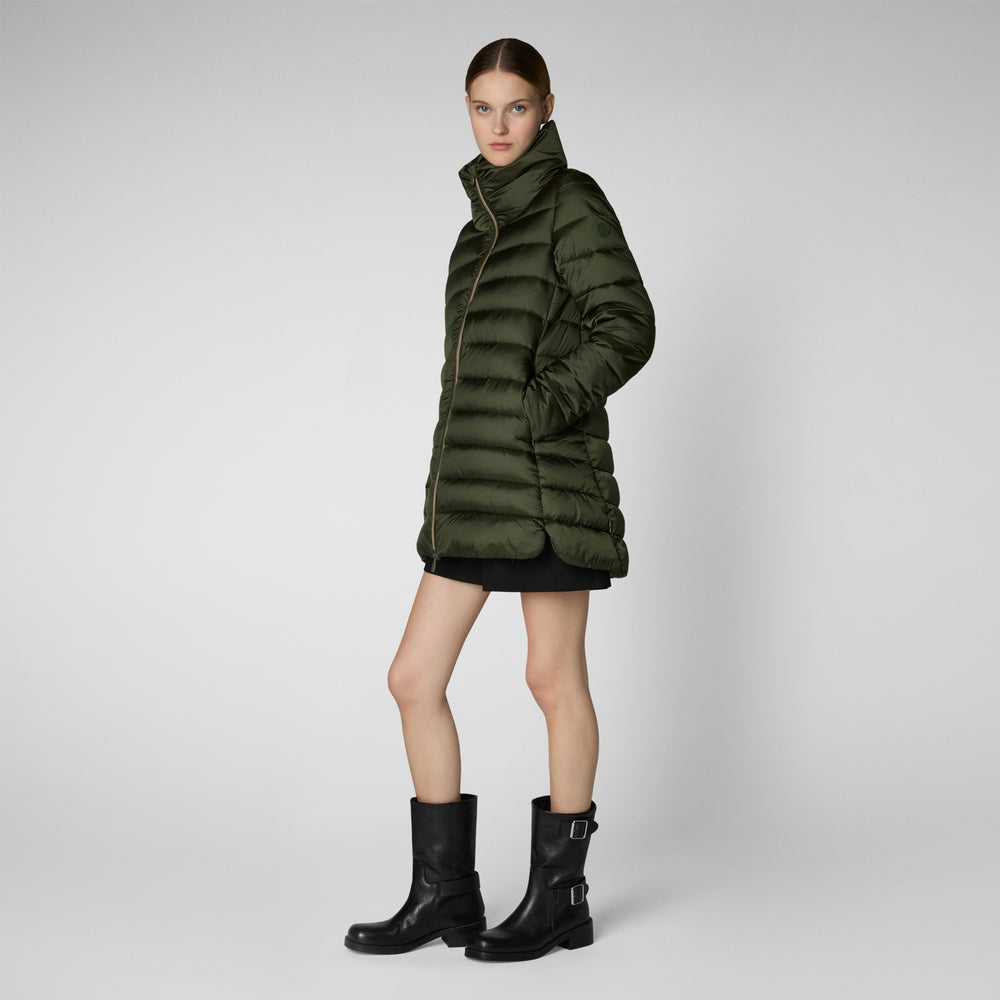 Save the duck PIUMINO ANIMAL FREE DONNA LYDIA PINE GREEN I Più Venduti