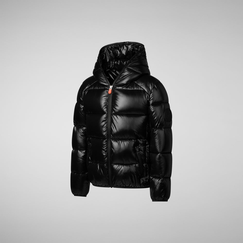 Save the duck PIUMINO ANIMAL FREE BAMBINO ARTIE NERO Nuovo