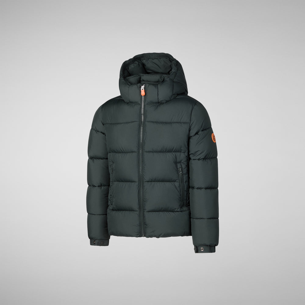 Save the duck PIUMINO ANIMAL FREE BAMBINO FOSTER VERDE NERO Qualità