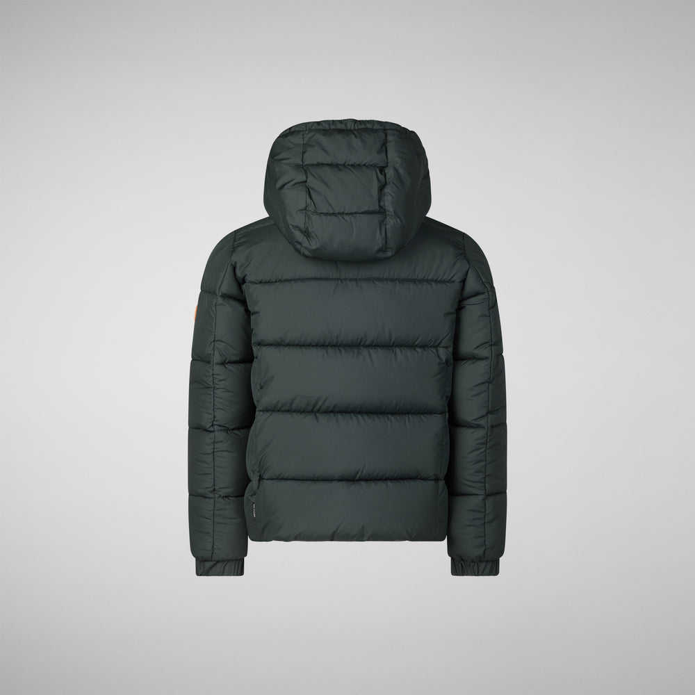 Save the duck PIUMINO ANIMAL FREE BAMBINO FOSTER VERDE NERO Qualità