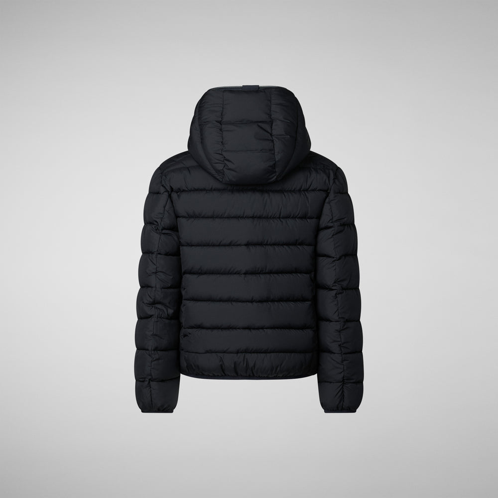 Save the duck GIACCA CON CAPPUCCIO BAMBINO OLIVER BLU NERO Promozione