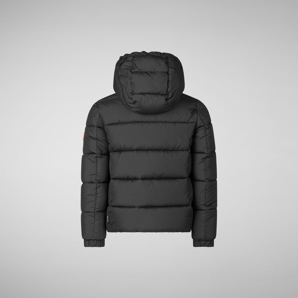 Save the duck PIUMINO ANIMAL FREE BAMBINO FOSTER NERO Spedizione Gratuita