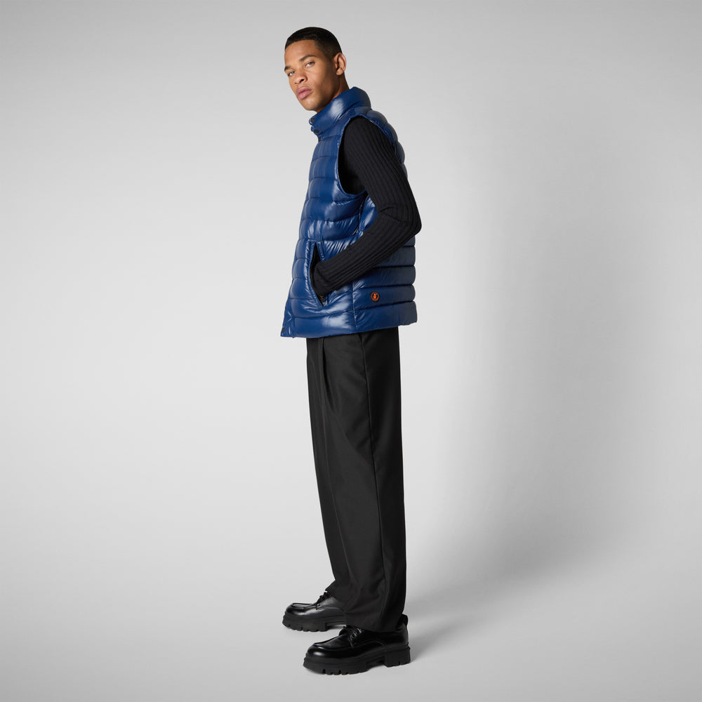 Save the duck GILET UOMO GRIFFIN INK BLU Pezzi Unici