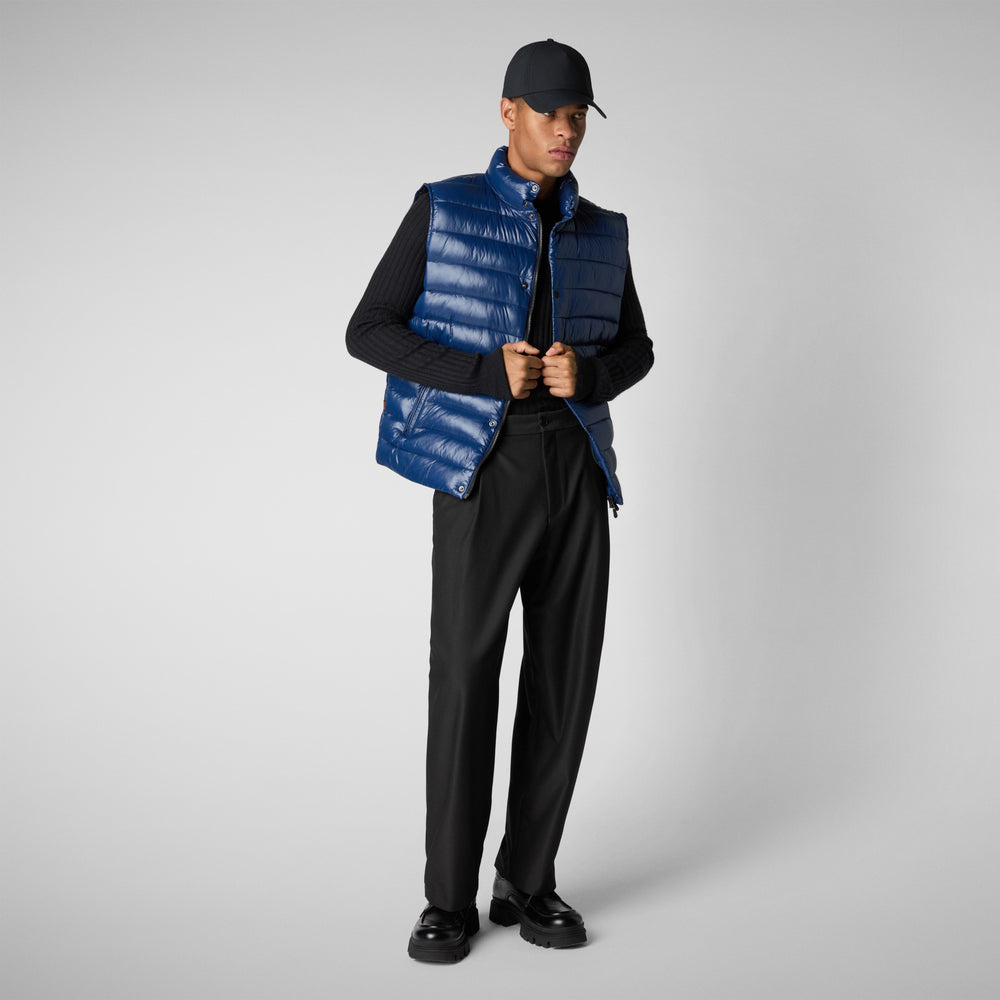 Save the duck GILET UOMO GRIFFIN INK BLU Pezzi Unici