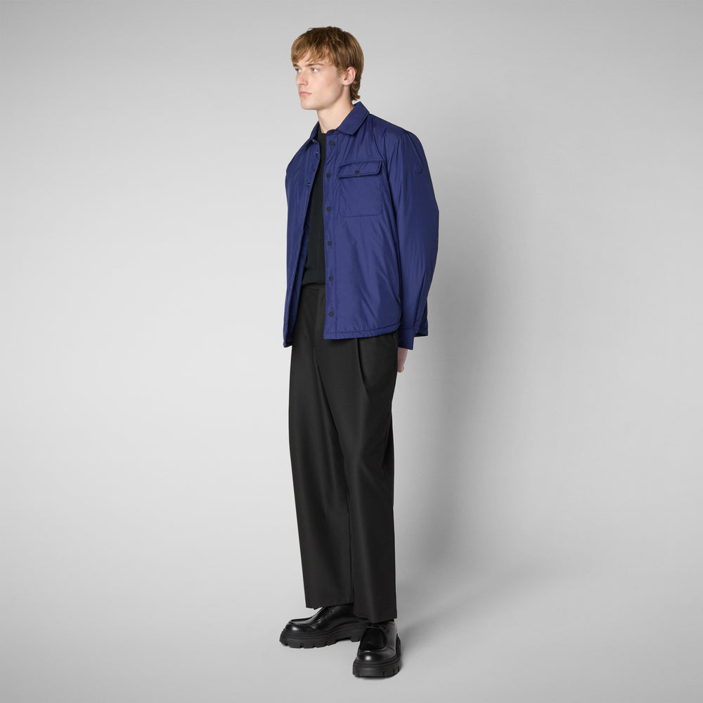 Save the duck GIACCA UOMO STELLAN IN ECLIPSE BLUE Soddisfazione Garantita