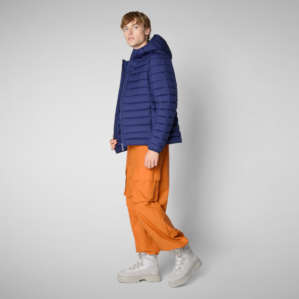 Save the duck PIUMINO UOMO JUNCUS ECLIPSE BLU Negozi Online