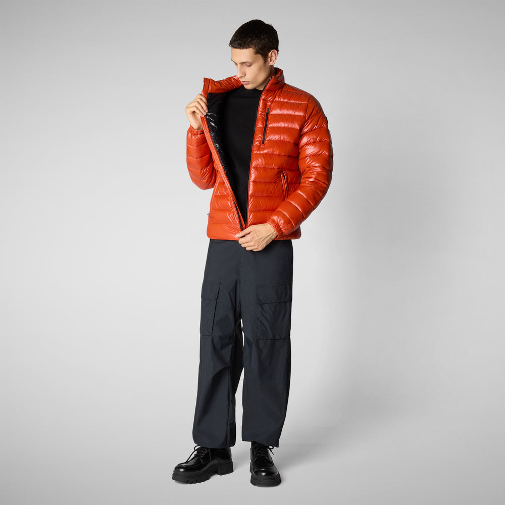 Save the duck GIACCA UOMO HOLDEN IN MAPLE ORANGE Fino Al -60%