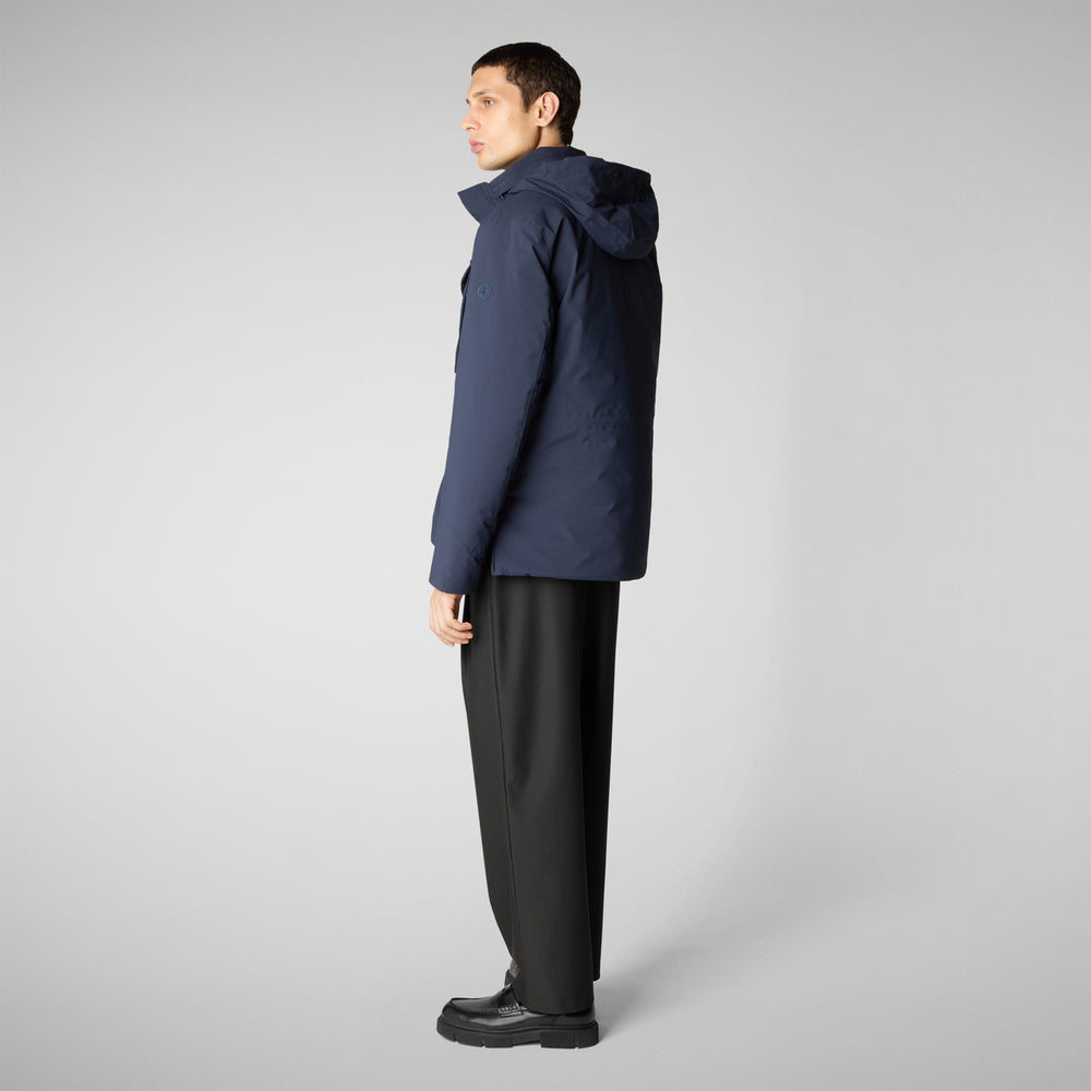 Save the duck PARKA UOMO TRENTON BLU NAVY Prezzo Ridotto