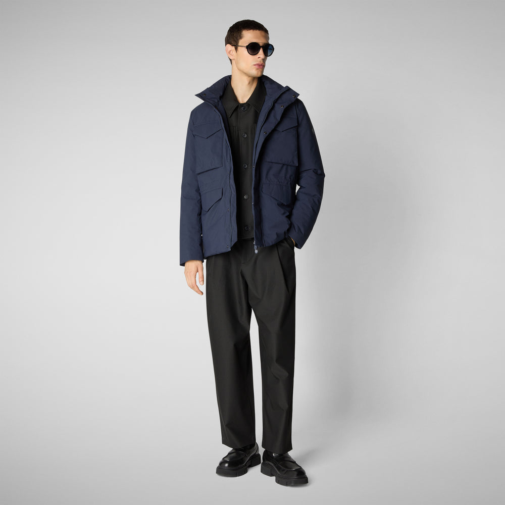 Save the duck PARKA UOMO TRENTON BLU NAVY Prezzo Ridotto