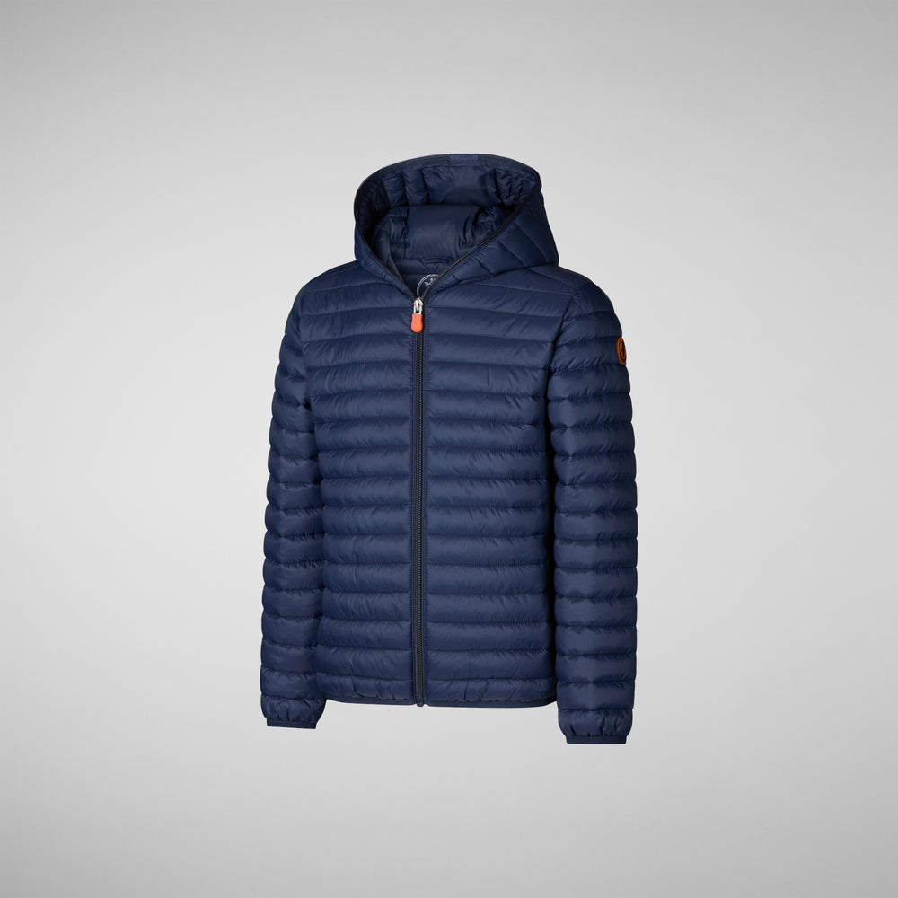 Save the duck Giacca bambina Ana blu navy Presa
