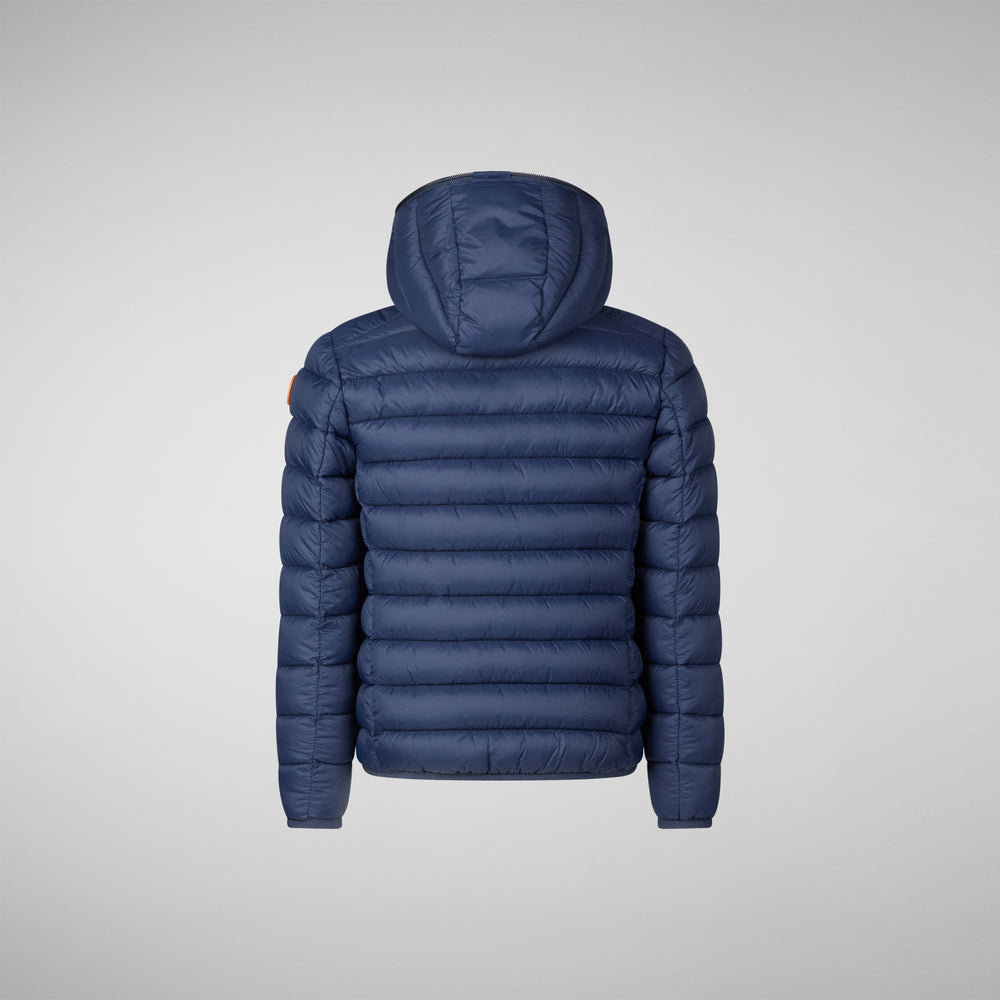Save the duck PIUMINO ANIMAL FREE BAMBINA LILY BLU NAVY Sconto