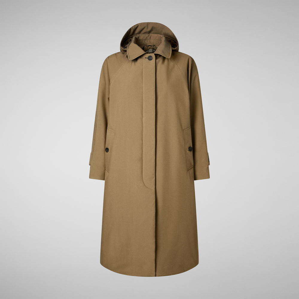 Save the duck CAPPOTTO CON CAPPUCCIO ZOEY VERDE MUSCHIO Outlet
