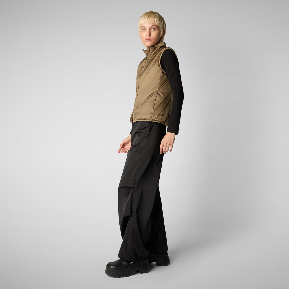 Save the duck GILET DONNA EUDY VERDE MUSCHIO Saldi
