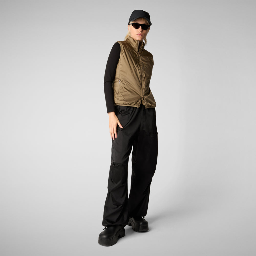 Save the duck GILET DONNA EUDY VERDE MUSCHIO Saldi