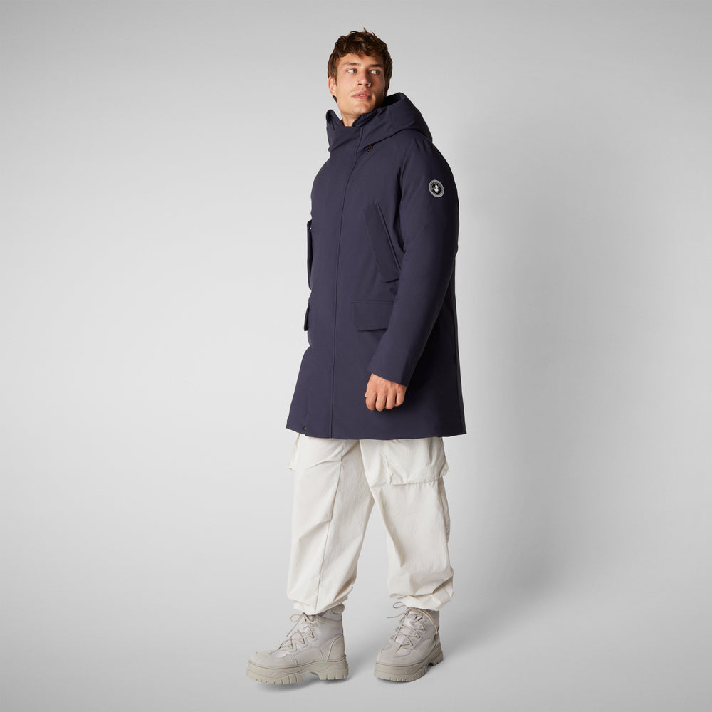 Save the duck PARKA UOMO WILSON IN NAVY BLUE Affare Del Giorno