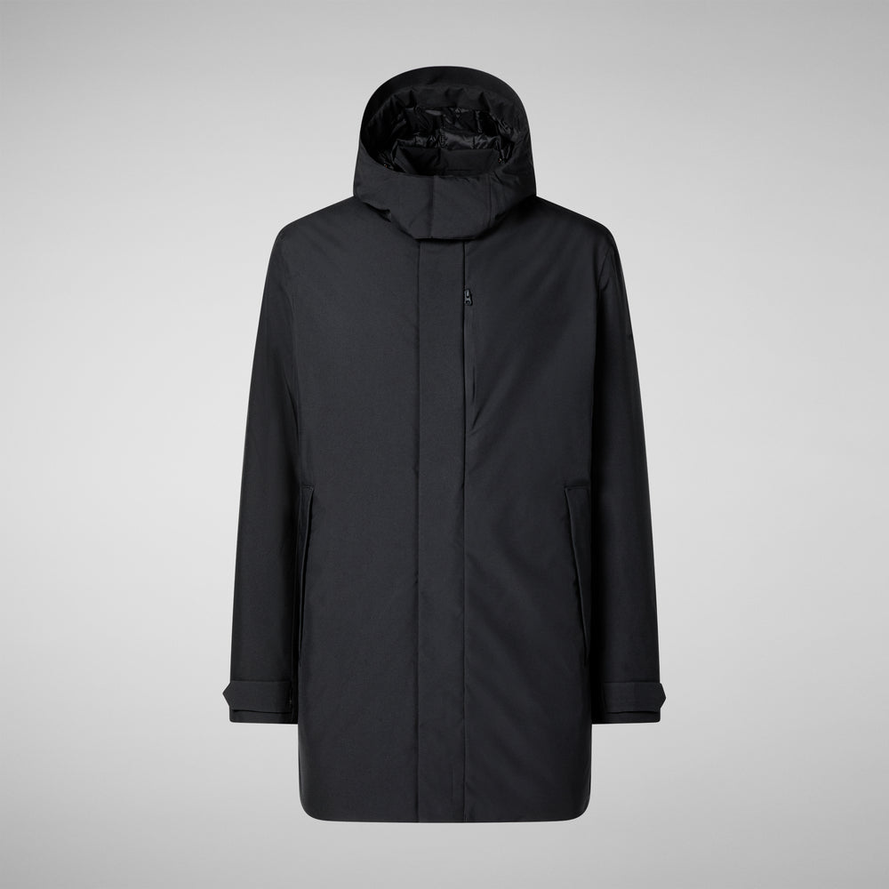 Save the duck CAPPOTTO UOMO NESTOR BLU NERO Offerta