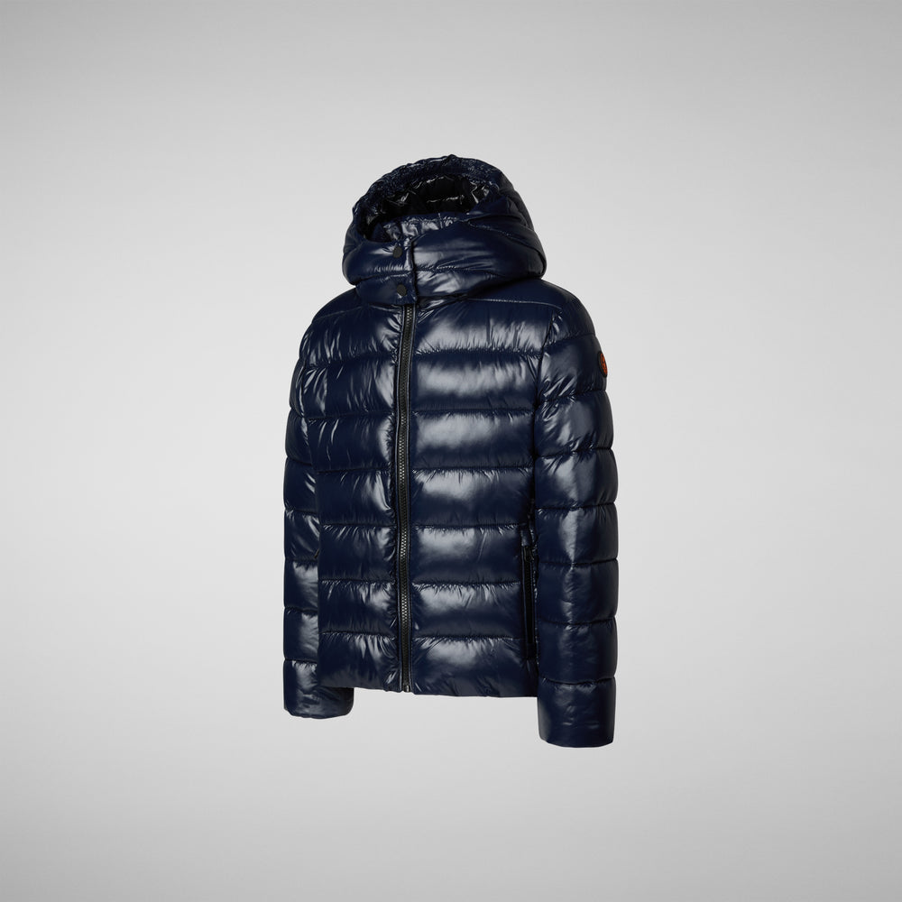 Save the duck PIUMINO ANIMAL FREE BAMBINA EVADINE BLU NERO Hotsell