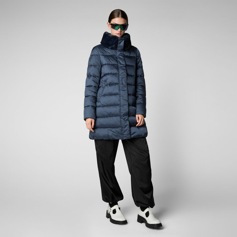 Save the duck PIUMINO ANIMAL FREE DONNA DALEA NIGHT BLU 2025