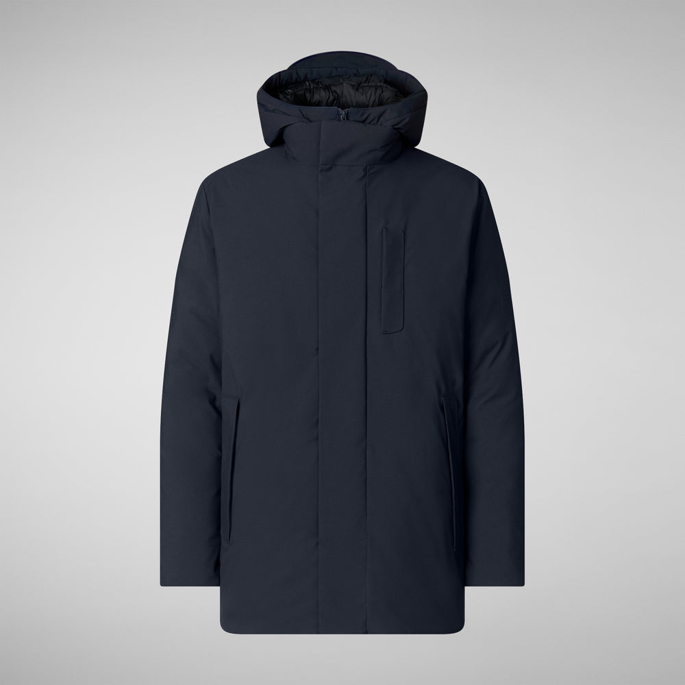Save the duck PARKA UOMO SESLE IN BLU NERO Negozi Online