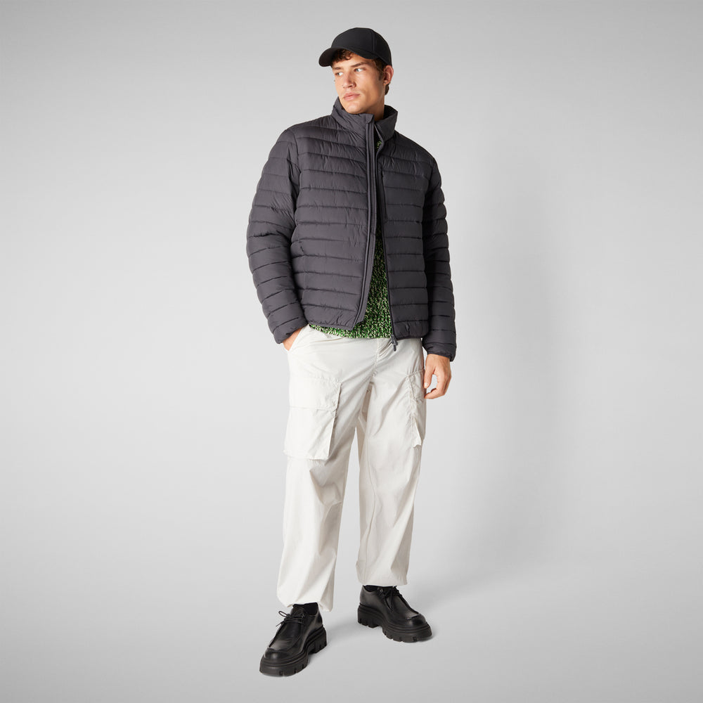 Save the duck GIACCA UOMO ERION IN GREY NERO Promozione Limitata