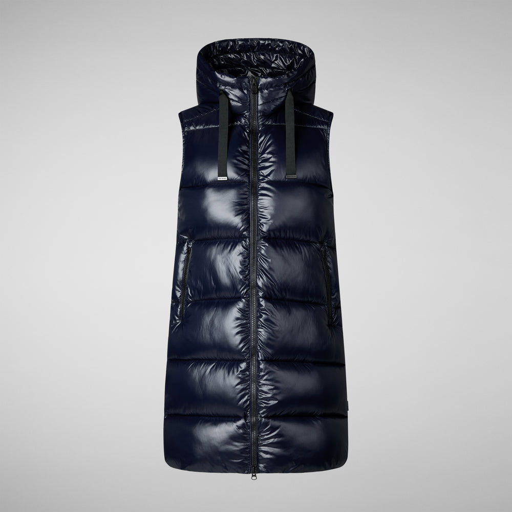 Save the duck GILET CON CAPPUCCIO DONNA IRIA BLU NERO Hotsell