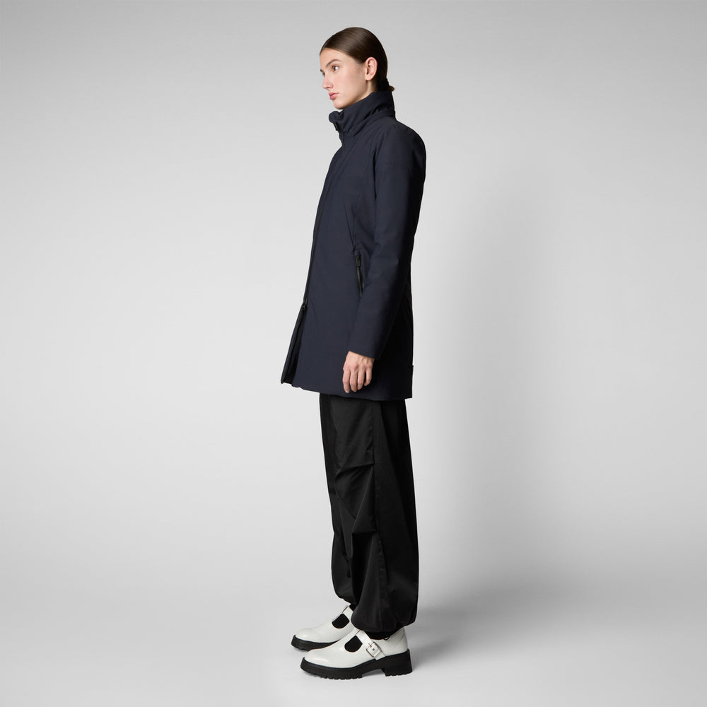 Save the duck giacca DONNA CON CAPPUCCIO LILA BLU NERO Hotsell