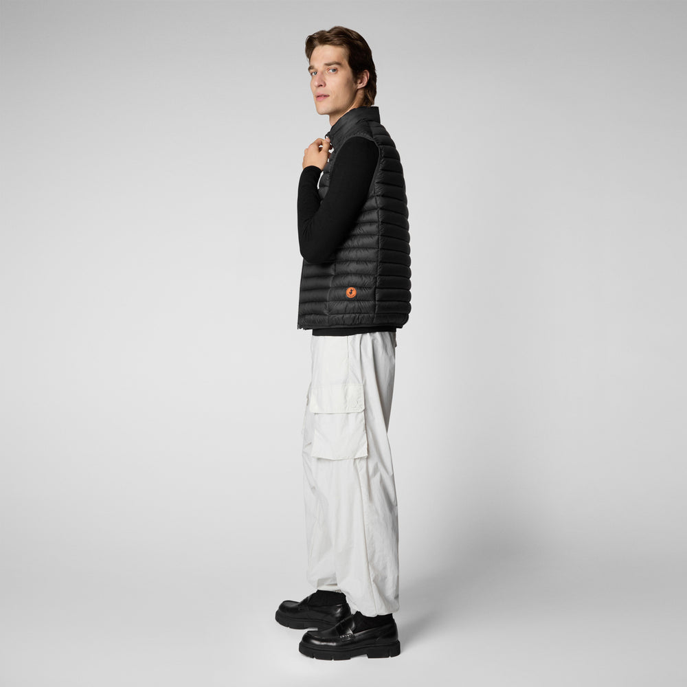 Save the duck Gilet imbottito uomo Adam Nero Italy