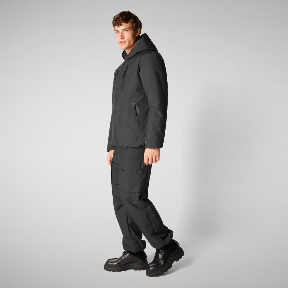 Save the duck PARKA UOMO BENEDICT IN NERO Shopping Online