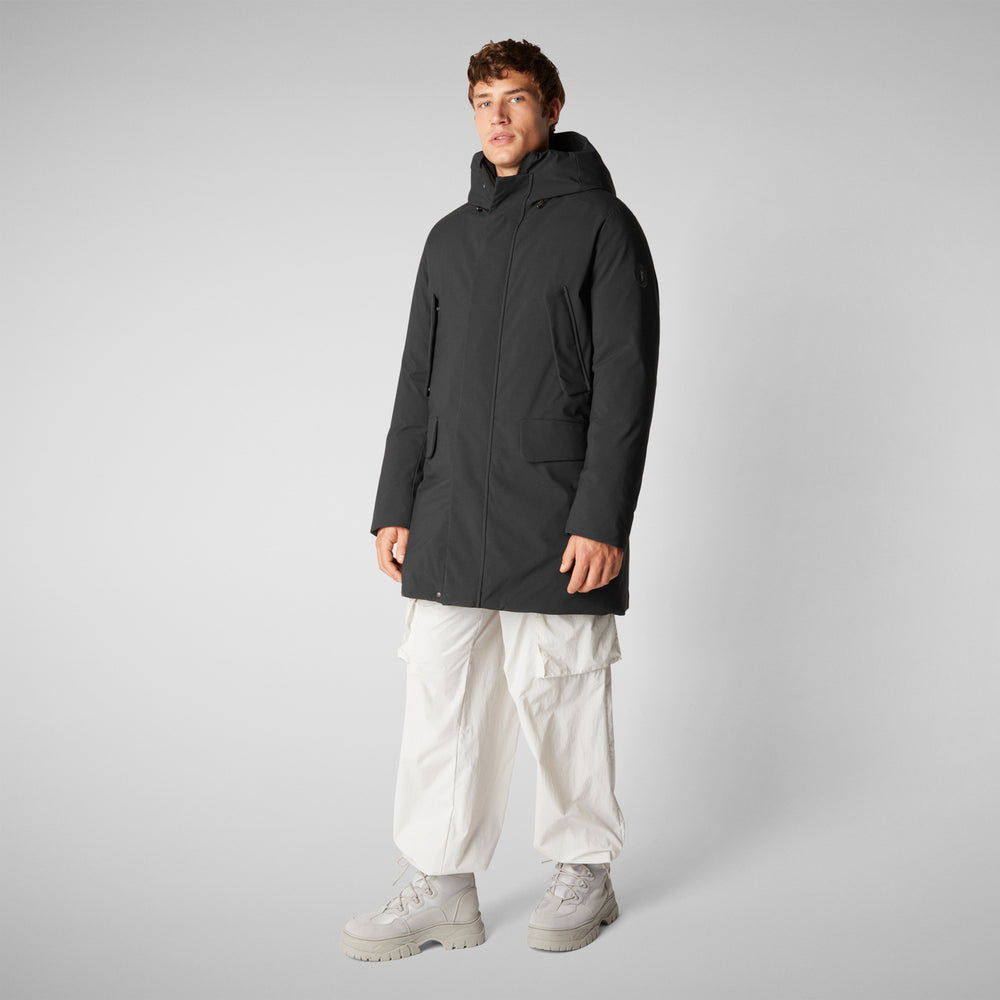 Save the duck PARKA UOMO WILSON IN NERO Sottocosto