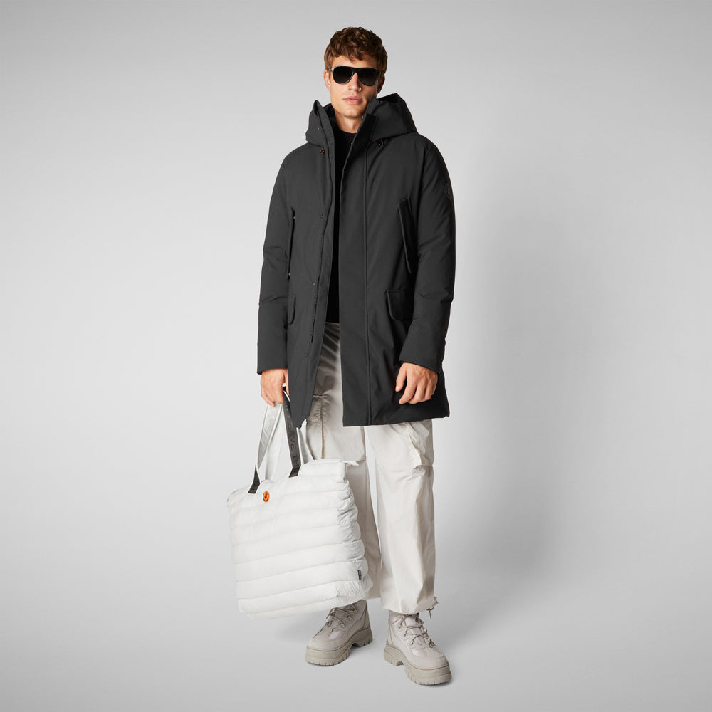 Save the duck PARKA UOMO WILSON IN NERO Sottocosto