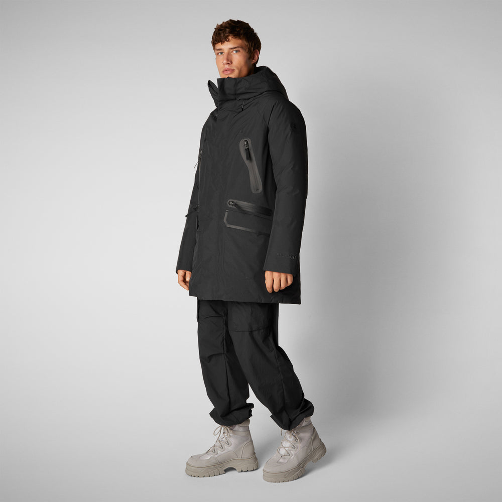 Save the duck PARKA UOMO HARVEY IN NERO Convenienza