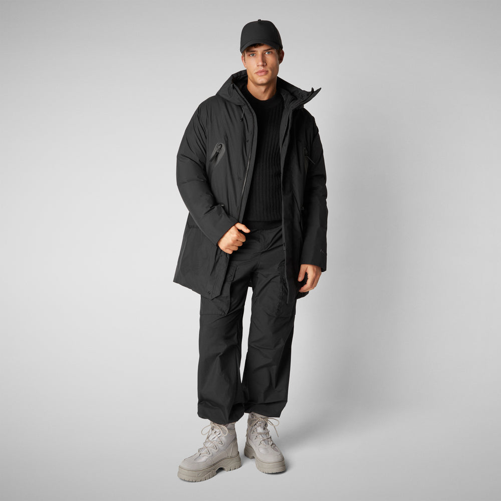 Save the duck PARKA UOMO HARVEY IN NERO Convenienza