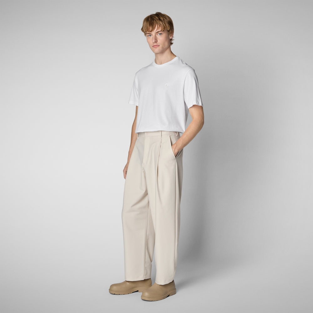 Save the duck T-SHIRT UOMO BRAM IN OFF WHITE Novità