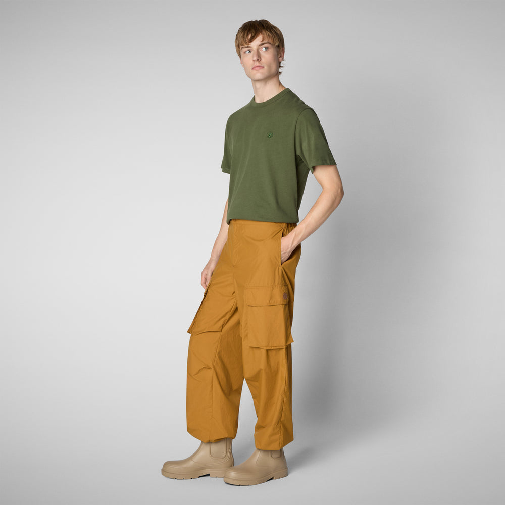 Save the duck T-SHIRT UOMO BRAM IN MOSS GREEN Sconto