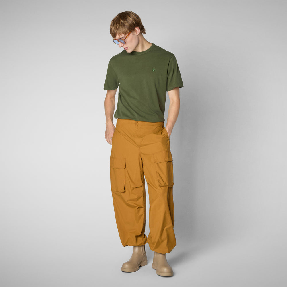 Save the duck T-SHIRT UOMO BRAM IN MOSS GREEN Sconto