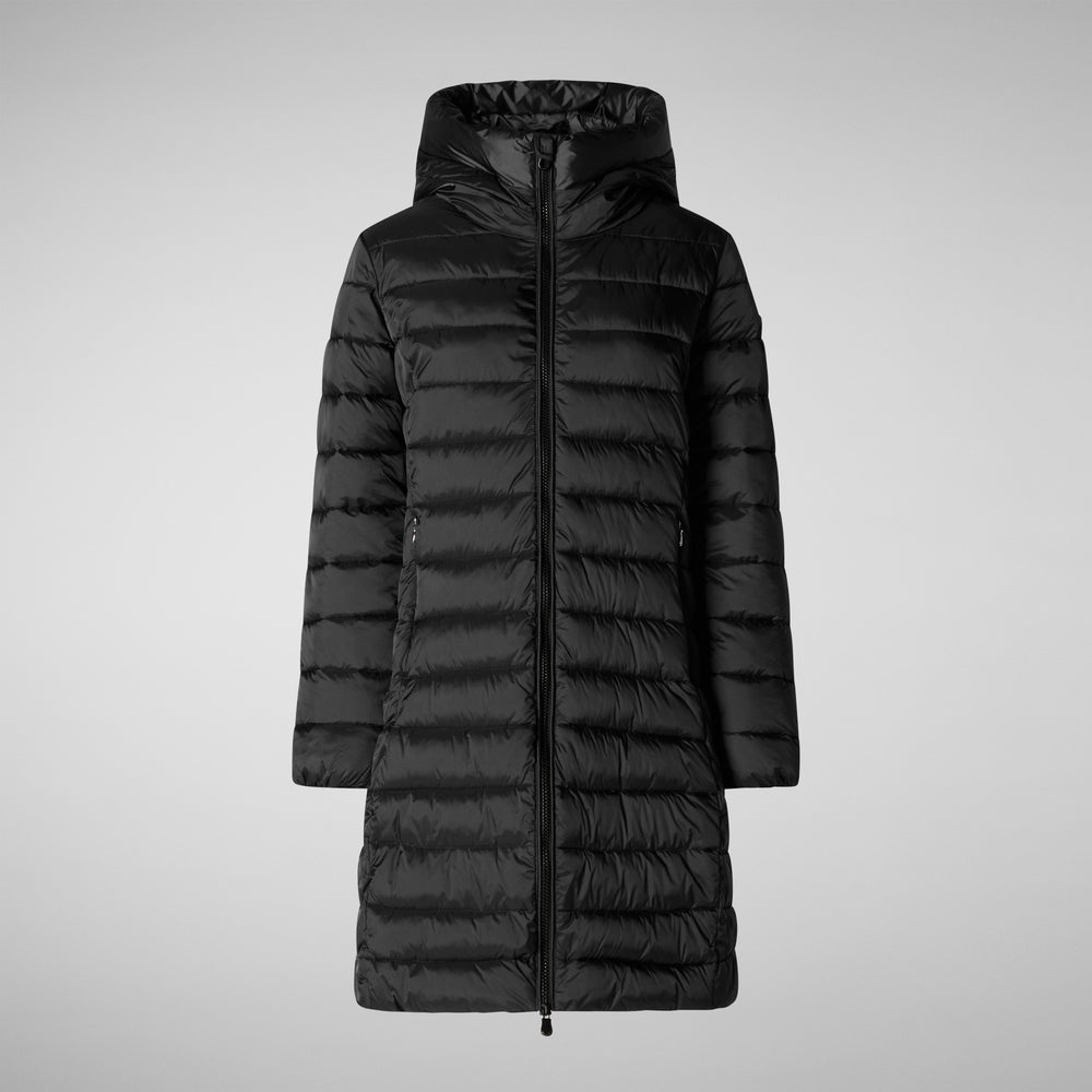Save the duck PIUMINO ANIMAL FREE CON CAPPUCCIO DONNA SAFFRON BIANCO Shopping Online