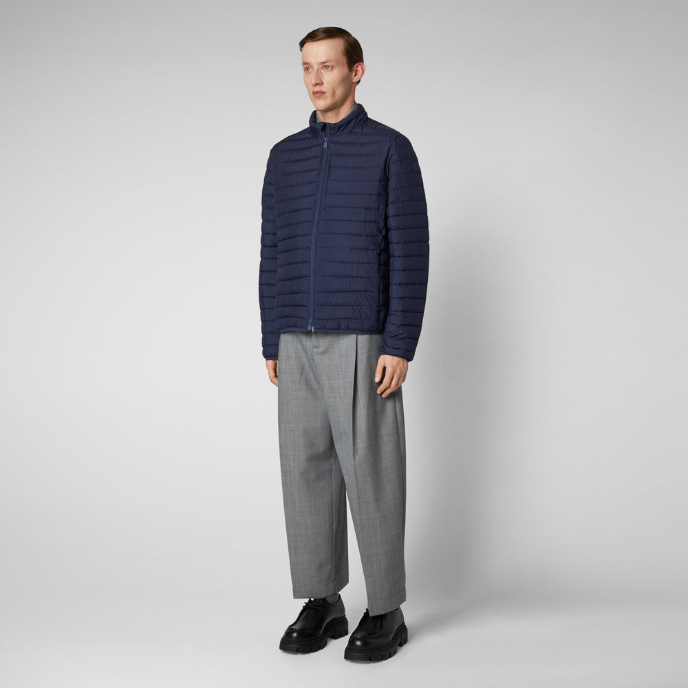Save the duck Piumino animal free uomo Cole blu navy Presa
