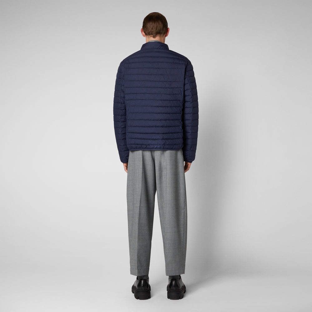 Save the duck Piumino animal free uomo Cole blu navy Presa