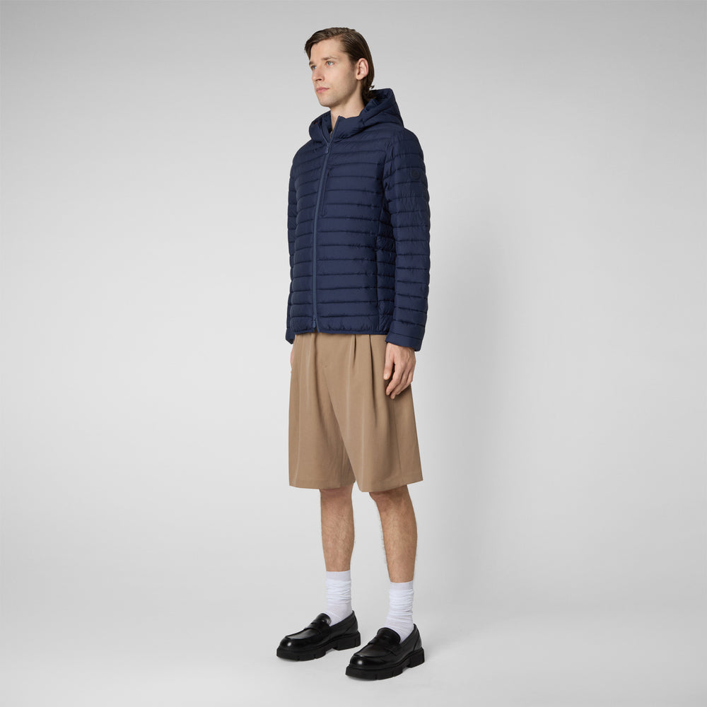 Save the duck Piumino animal free uomo Cael blu navy Esporta salva