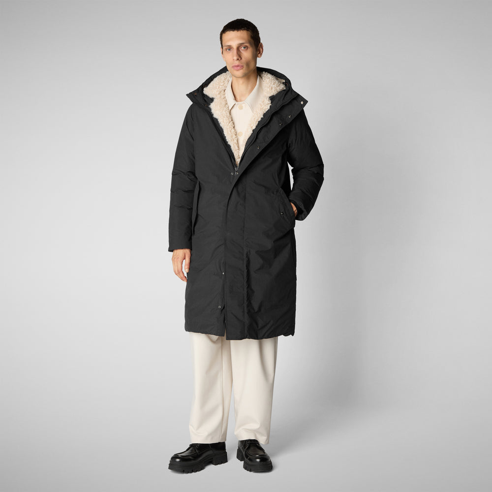 Save the duck PARKA UOMO KILLIAN IN NERO In vendita