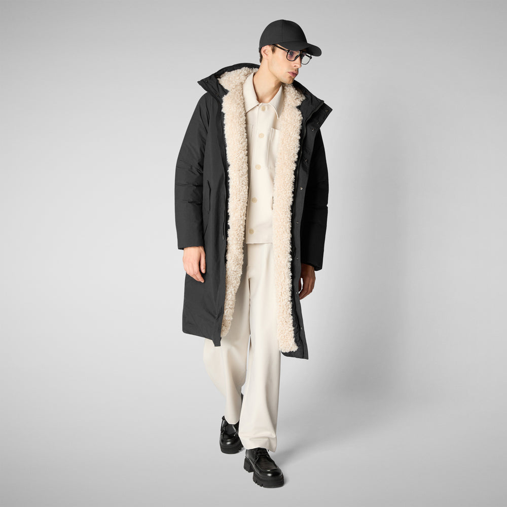 Save the duck PARKA UOMO KILLIAN IN NERO In vendita
