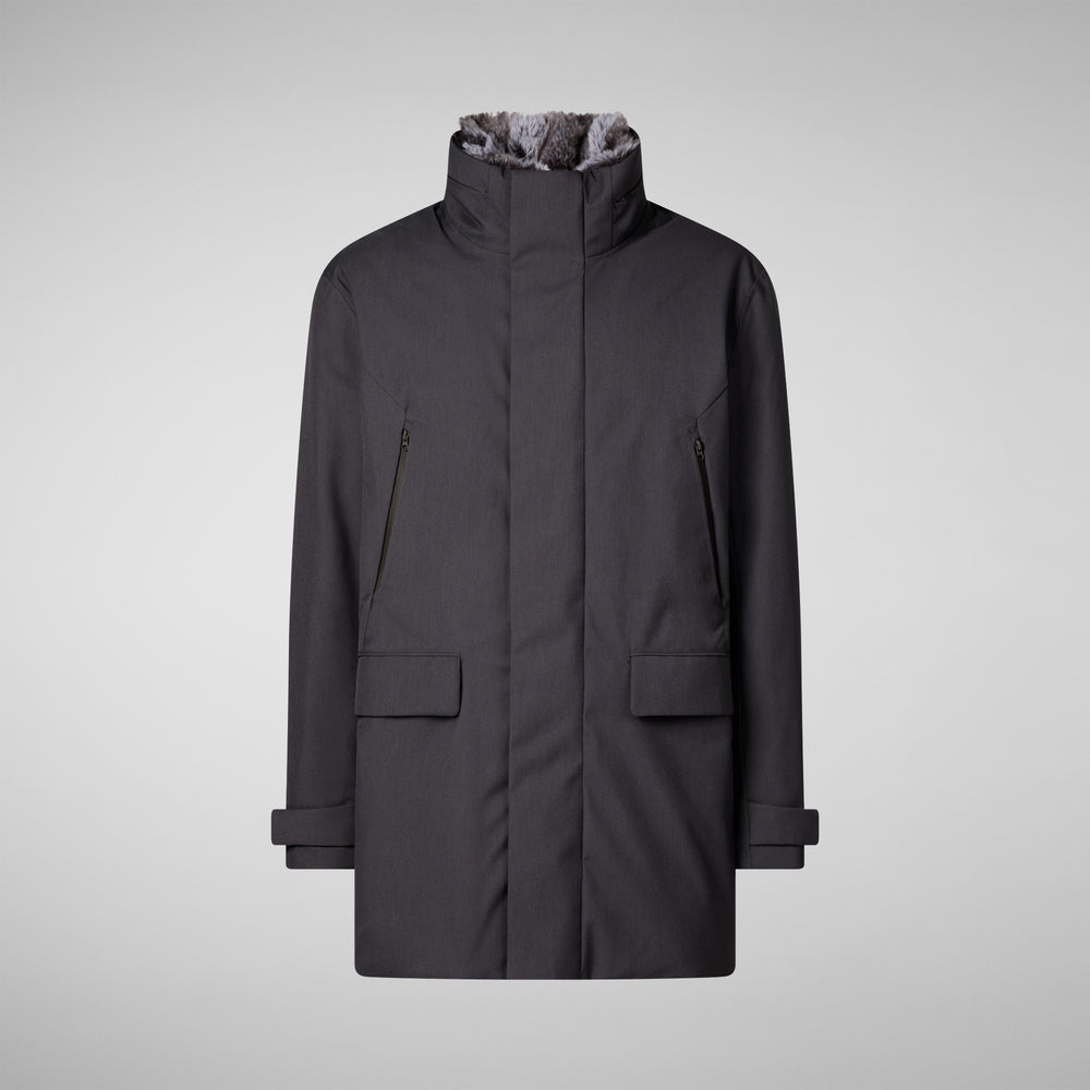 Save the duck GIACCA UOMO AMBROSE CHARCOAL GREY MELANGE Online
