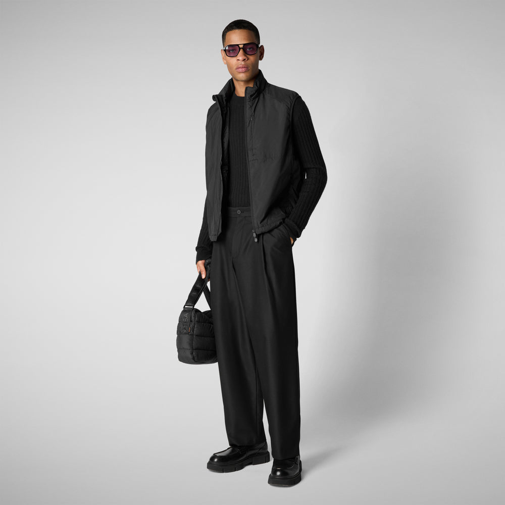 Save the duck GILET UOMO TURNER IN NERO 50% di sconto per tempo limitato