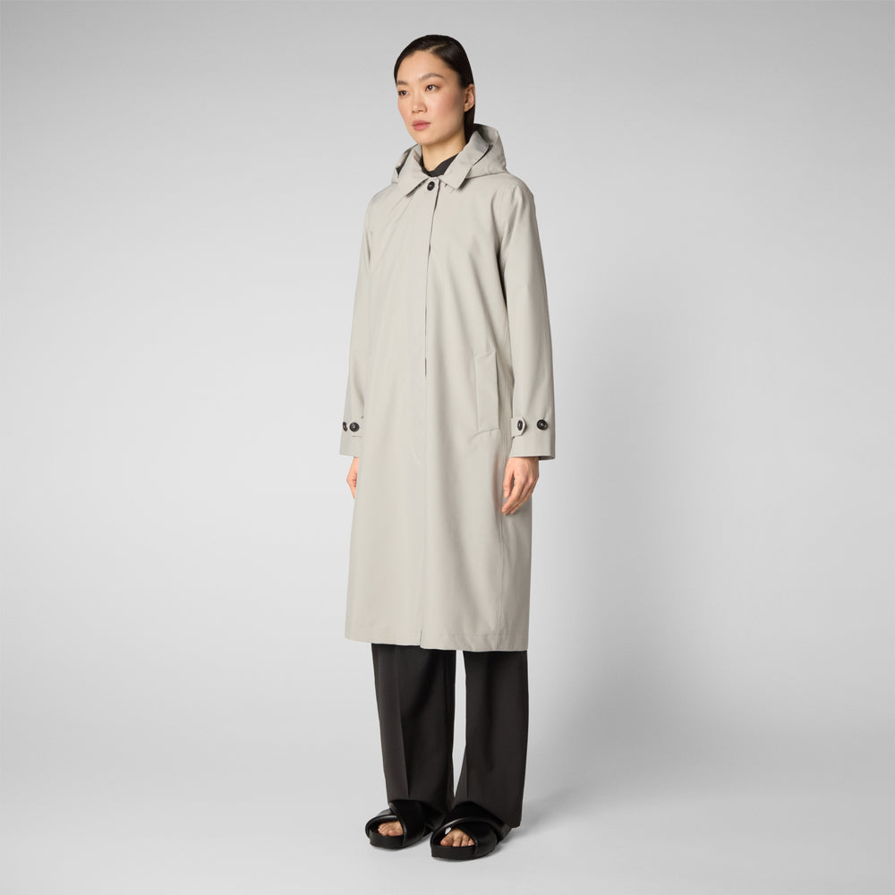Save the duck Impermeabile donna Asia Beige chiaro Italia