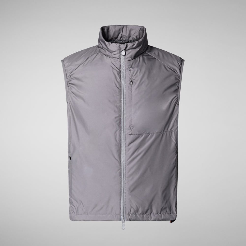 Save the duck GILET UOMO TURNER IN MID GREY Qualità